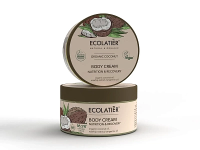 Body Cream Nutrition & Recovery Organic Coconut