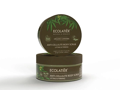 Anti-Cellulite Body Scrub Lifting & Firming Organic Cannabis