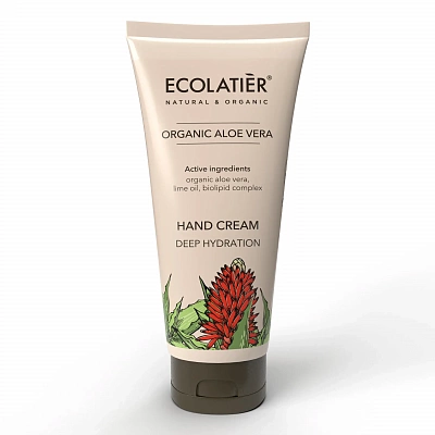 Hand Cream Deep Hydration Organic Aloe Vera