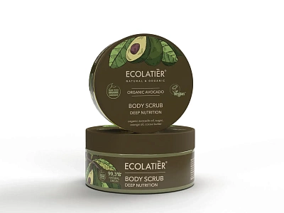 Body Scrub Deep Nutrition Organic Avocado