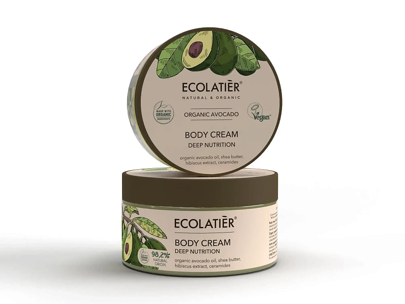 Body Cream Deep Nutrition Organic Avocado