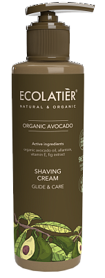 Shaving Cream Organic Avocado, 200 ml