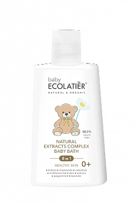 Natural Extracts Complex 8-in-1 "Healthy Skin" For Baby Bath 0+