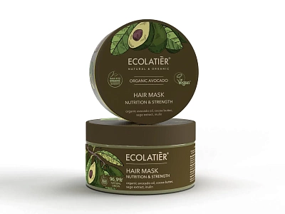 Hair Mask Nutrition & Strength Organic Avocado