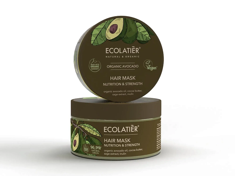 Hair Mask Nutrition & Strength Organic Avocado