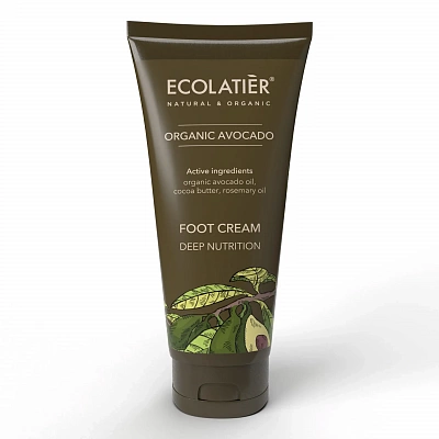 Foot Cream Deep Nutrition Organic Avocado